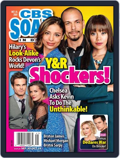 CBS Soaps In Depth October 14th, 2019 Digital Back Issue Cover