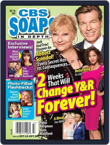 CBS Soaps In Depth October 28th, 2019 Digital Back Issue Cover