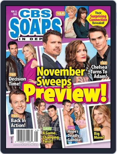CBS Soaps In Depth November 11th, 2019 Digital Back Issue Cover