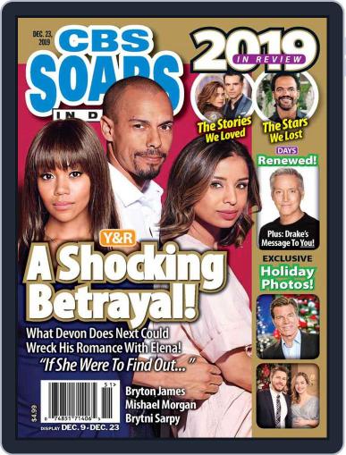 CBS Soaps In Depth December 23rd, 2019 Digital Back Issue Cover
