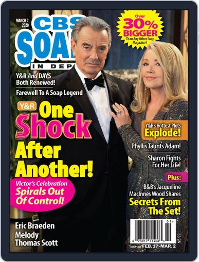 CBS Soaps In Depth March 2nd, 2020 Digital Back Issue Cover