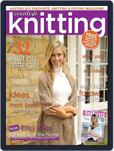 Creative Knitting January 1st, 2018 Digital Back Issue Cover