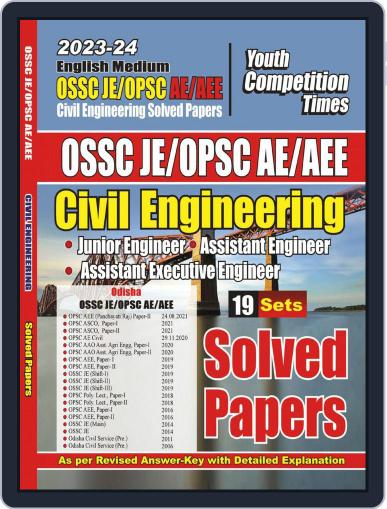 2023-24 OSSC JE/OPSC AE/AEE Civil Engineering Digital Back Issue Cover