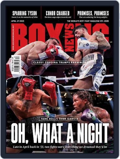 Boxing News April 27th, 2023 Digital Back Issue Cover