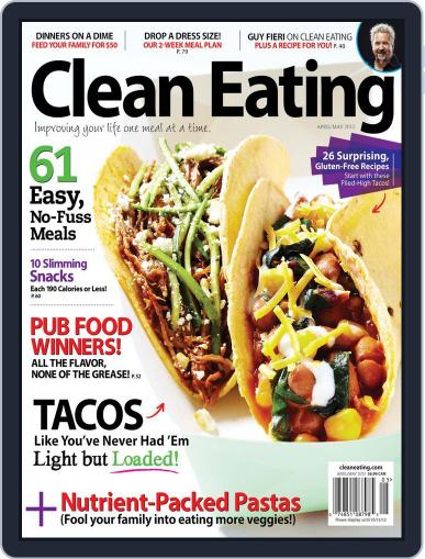 Clean Eating March 15th, 2012 Digital Back Issue Cover