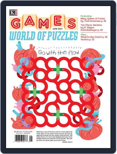 Games World of Puzzles June 1st, 2023 Digital Back Issue Cover