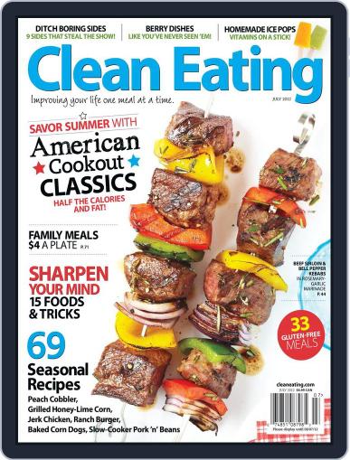 Clean Eating June 14th, 2012 Digital Back Issue Cover