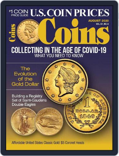 Coins August 1st, 2020 Digital Back Issue Cover