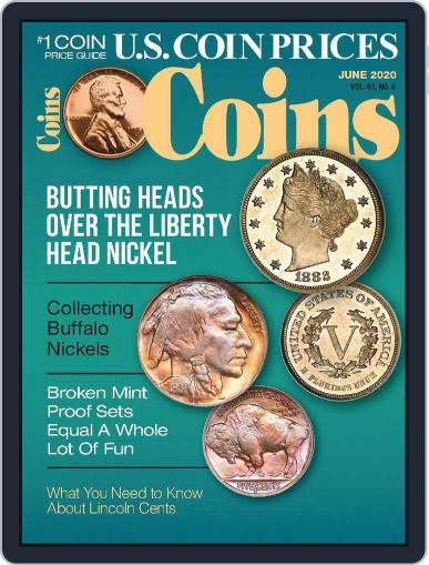 Coins June 1st, 2020 Digital Back Issue Cover