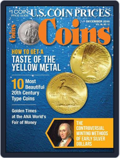 Coins December 1st, 2019 Digital Back Issue Cover