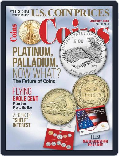 Coins August 1st, 2019 Digital Back Issue Cover