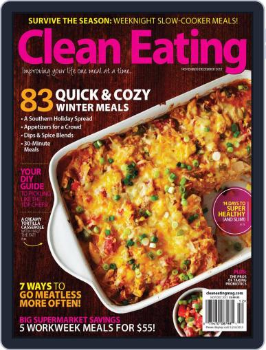 Clean Eating November 12th, 2013 Digital Back Issue Cover