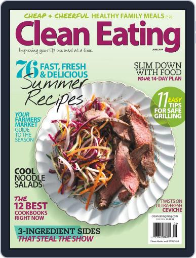 Clean Eating May 13th, 2014 Digital Back Issue Cover