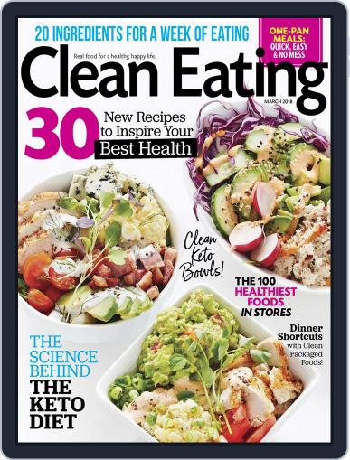 Clean Eating March 1st, 2018 Digital Back Issue Cover