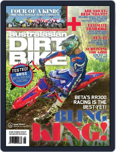 Australasian Dirt Bike June 1st, 2023 Digital Back Issue Cover