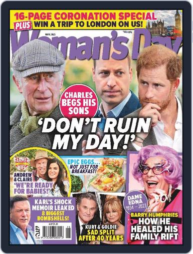Woman's Day Australia May 8th, 2023 Digital Back Issue Cover