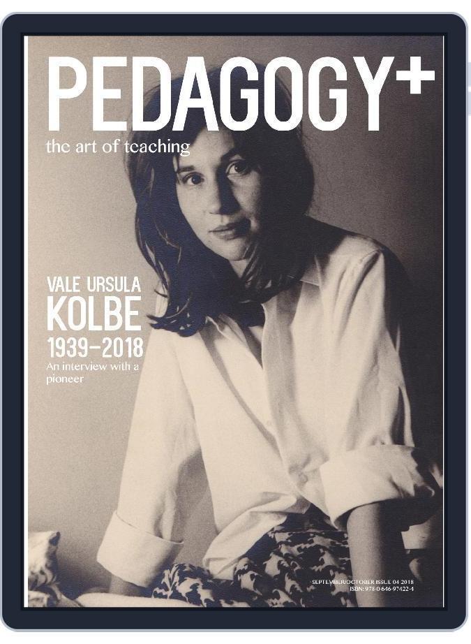 Pedagogy+ (Digital) Subscription                    September 1st, 2018 Issue