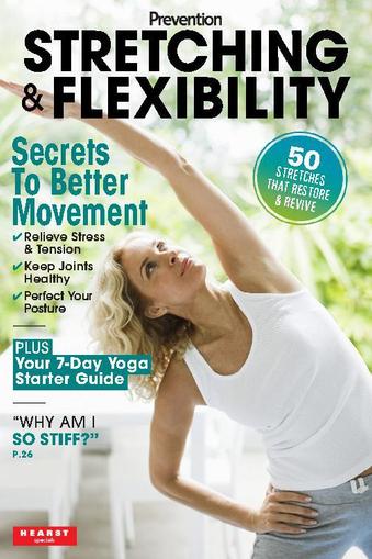 Prevention Stretching & Flexibility April 26th, 2023 Digital Back Issue Cover