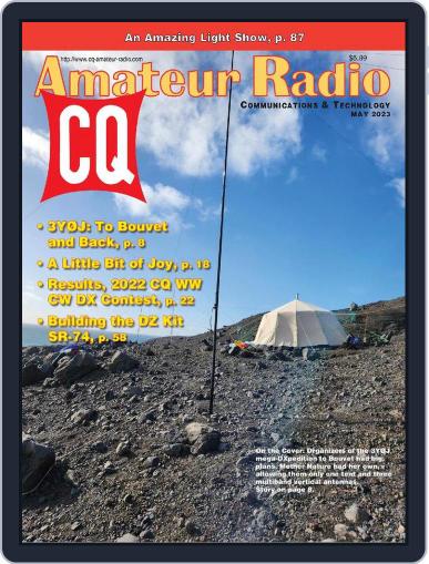CQ Amateur Radio May 1st, 2023 Digital Back Issue Cover