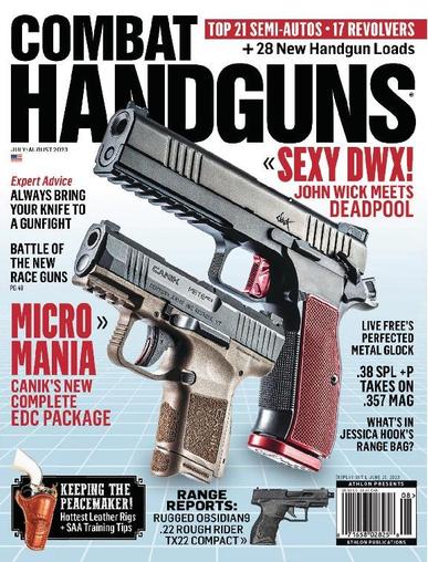 Combat Handguns July 1st, 2023 Digital Back Issue Cover