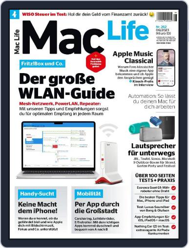 MacLife Germany June 1st, 2023 Digital Back Issue Cover