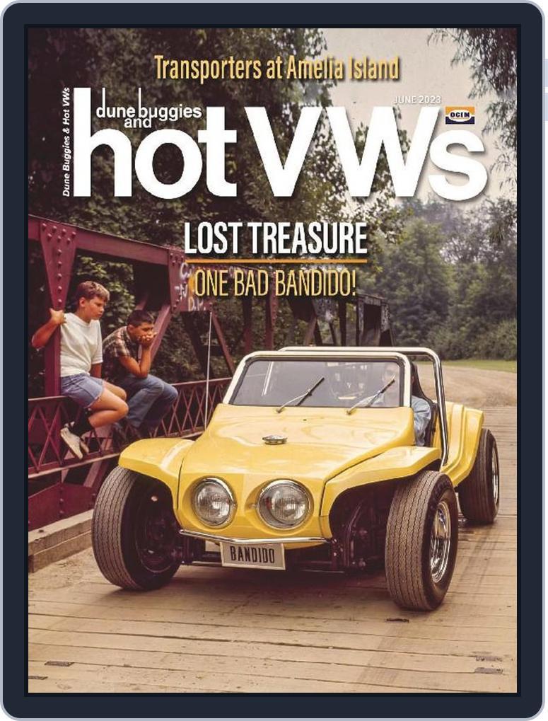 dune buggies and hotVWs June 1st, 2023 Digital Back Issue Cover