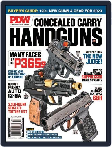 Personal Defense World June 1st, 2023 Digital Back Issue Cover