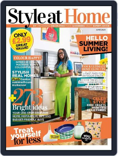 Style At Home United Kingdom June 1st, 2023 Digital Back Issue Cover