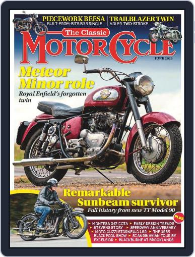 The Classic MotorCycle June 1st, 2023 Digital Back Issue Cover
