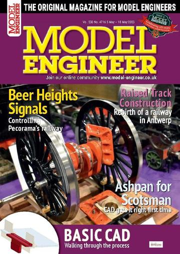 Model Engineer May 2nd, 2023 Digital Back Issue Cover