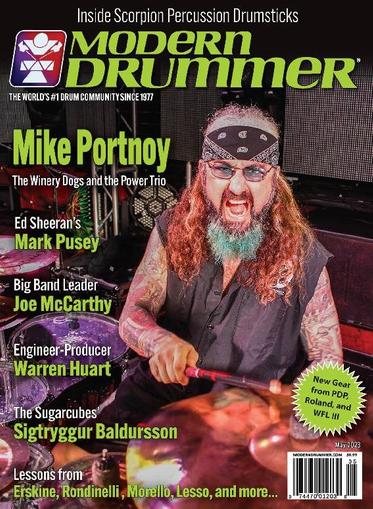 Modern Drummer May 1st, 2023 Digital Back Issue Cover