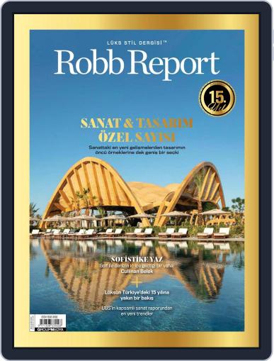 Robb Report Turkiye Digital Back Issue Cover