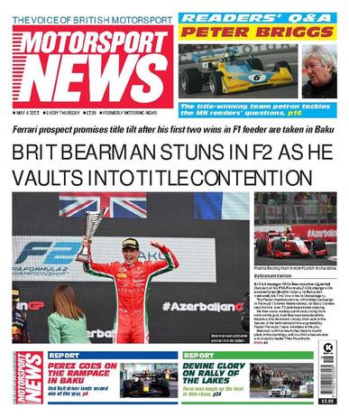 Motorsport News May 4th, 2023 Digital Back Issue Cover
