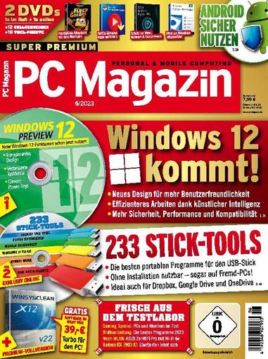PC Magazin May 4th, 2023 Digital Back Issue Cover