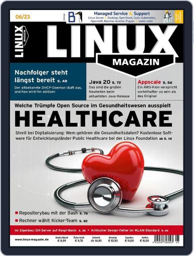 Linux Magazin germany May 4th, 2023 Digital Back Issue Cover