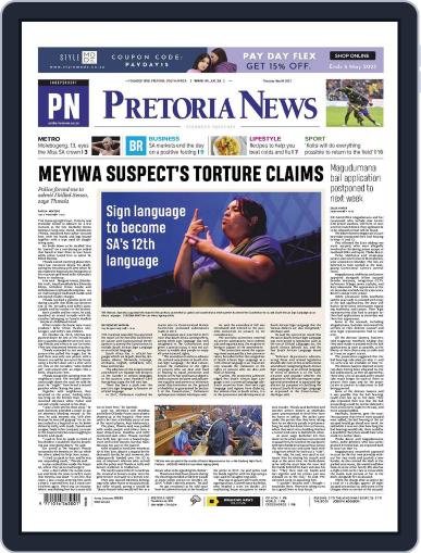 Pretoria News May 4th, 2023 Digital Back Issue Cover