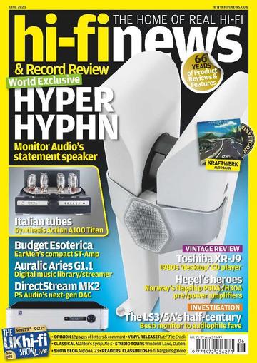 Hi Fi News June 1st, 2023 Digital Back Issue Cover