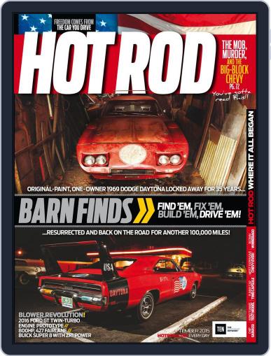 Hot Rod September 1st, 2015 Digital Back Issue Cover
