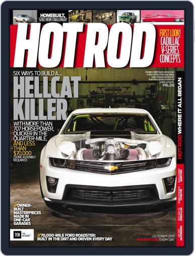 Hot Rod October 1st, 2015 Digital Back Issue Cover