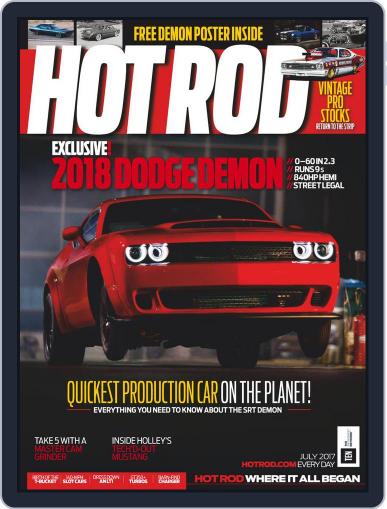 Hot Rod July 1st, 2017 Digital Back Issue Cover