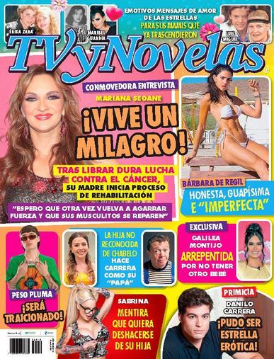 TV y Novelas México May 8th, 2023 Digital Back Issue Cover