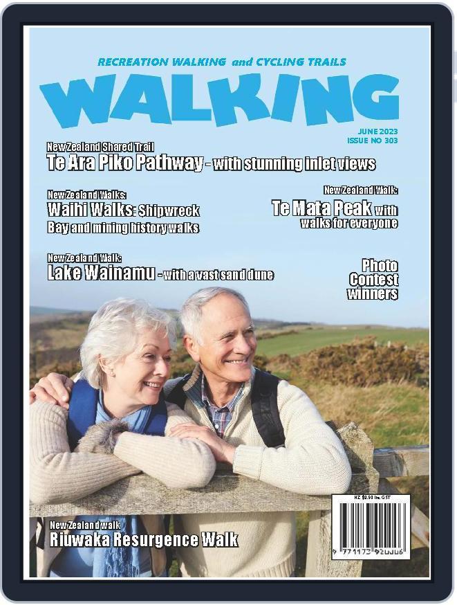 Walking New Zealand (Digital) Subscription                    June 1st, 2023 Issue