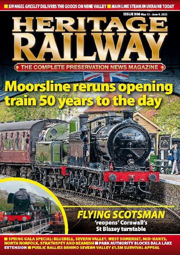 Heritage Railway May 9th, 2023 Digital Back Issue Cover