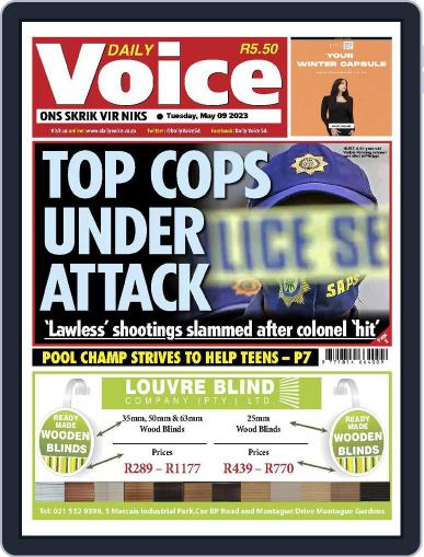 Daily Voice May 9th, 2023 Digital Back Issue Cover