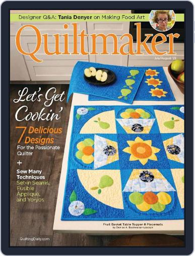 QUILTMAKER July 1st, 2023 Digital Back Issue Cover
