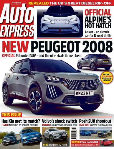Auto Express May 10th, 2023 Digital Back Issue Cover