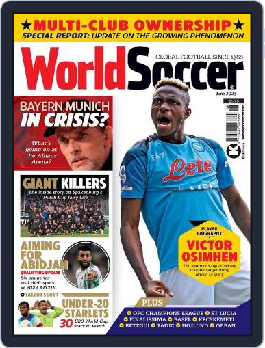 World Soccer June 1st, 2023 Digital Back Issue Cover