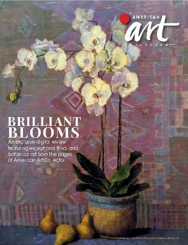 American Art Collector - Brilliant Blooms April 25th, 2023 Digital Back Issue Cover