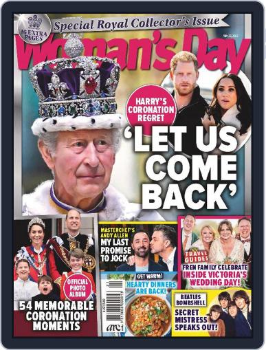 Woman's Day Australia May 22nd, 2023 Digital Back Issue Cover