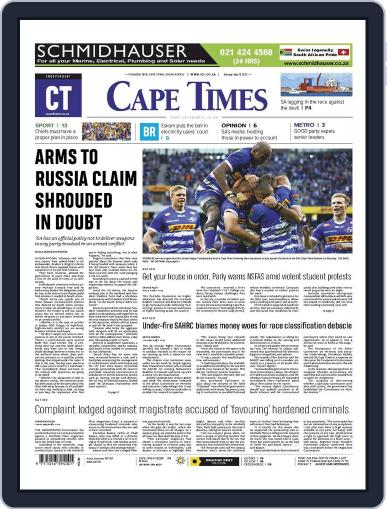 Cape Times May 15th, 2023 Digital Back Issue Cover